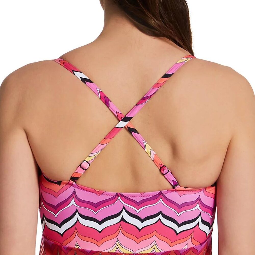 NWT Profile by GottexPalm Springs Bandeau One Piece Swimsuit - Picture 5 of 7